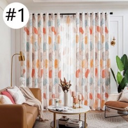 Curtainsnordic Styleoval Printed Curtains