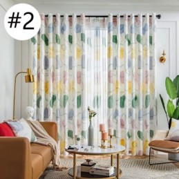 Curtainsnordic Styleoval Printed Curtains