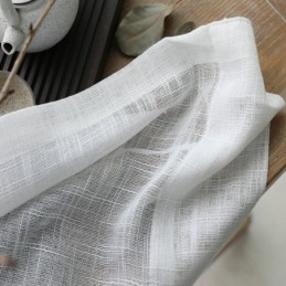 White Sheer Curtain Made to Measure Curtain Solid Color All match Voile Living Room Bedroom