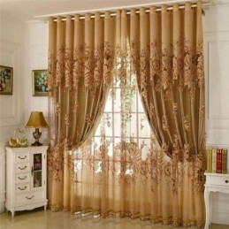 Retro Sheer Curtain Made to...