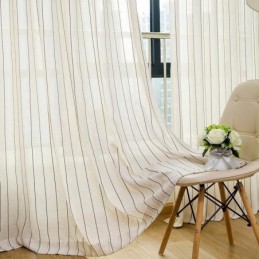Nordic Simple Sheer Curtain...