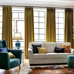 Large Window Velvet Made to Measure Curtain Made to Measure Curtain Panel Multi Colors of Selection One