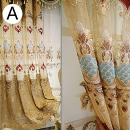 Chenille Curtain Made to Measure Curtain Europe Style Window Treatment