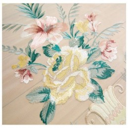 Breathable Embroidery Sheer Curtain Made to Measure Curtain American Luxury Window Treatment