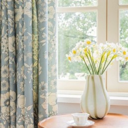American Style Curtains Floral Print
