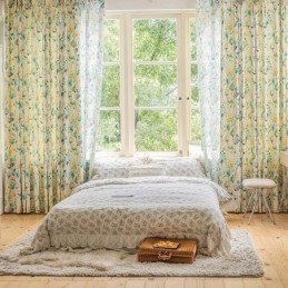 Blackout Curtains American Floral Print