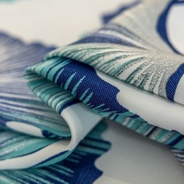 Curtain Made to Measure Curtain Nordic Style Leaf Printed