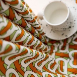 Chenille Curtain Made to Measure Curtain Printed Nordic Blackout Curtains