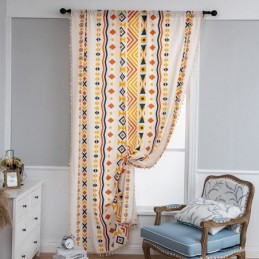 Nordic Style Linen Curtains...