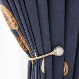 Cotton Curtain Made to Measure Curtain Bear Printed Kids' Style