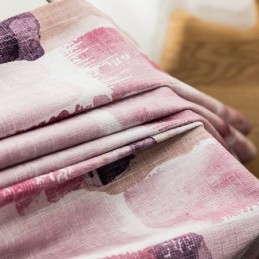 Blackout Curtains Nordic Chenille Printed