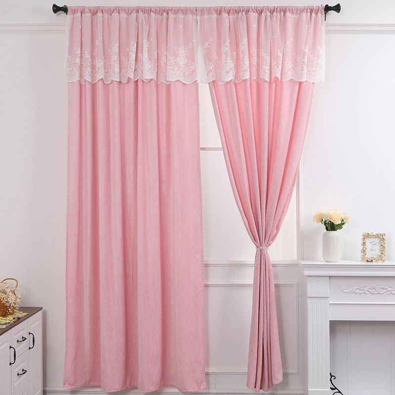 Chenille Curtain Made to Measure Curtain Warp Knitting Nordic Style For Living Room Bedroom