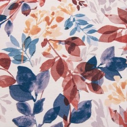 Nordic Style Cotton Curtain Made to Measure Curtain Leaf Printed