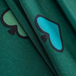 Cotton Curtain Made to Measure Curtain Nordic Style Heart Printed