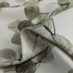 Cotton Curtain Made to Measure Curtain Leaf Printed Nordic
