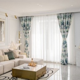 Curtains Forest Printed American Style