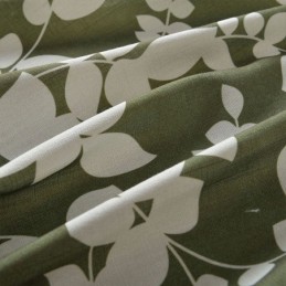 Blackout Curtain Made to Measure Curtain Nordic Style Floral Print For Living Room Bedroom