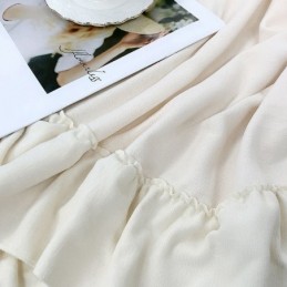 Solid Color Splicing Chenille Curtains Nordic Style For Living Room Bedroom