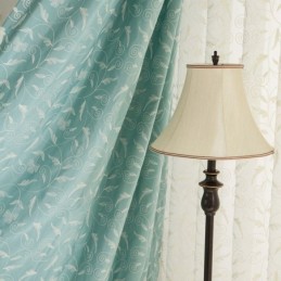 Cotton Blackout Curtain Made to Measure Curtain Vine Embroidered Nordic Style For Living Room Bedroom