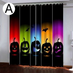Curtains Pumpkin Digital Printing American Style