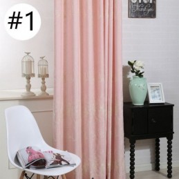 Nordic Plant Embroidered Curtain Made to Measure Curtain Linen For Living Room Bedroom