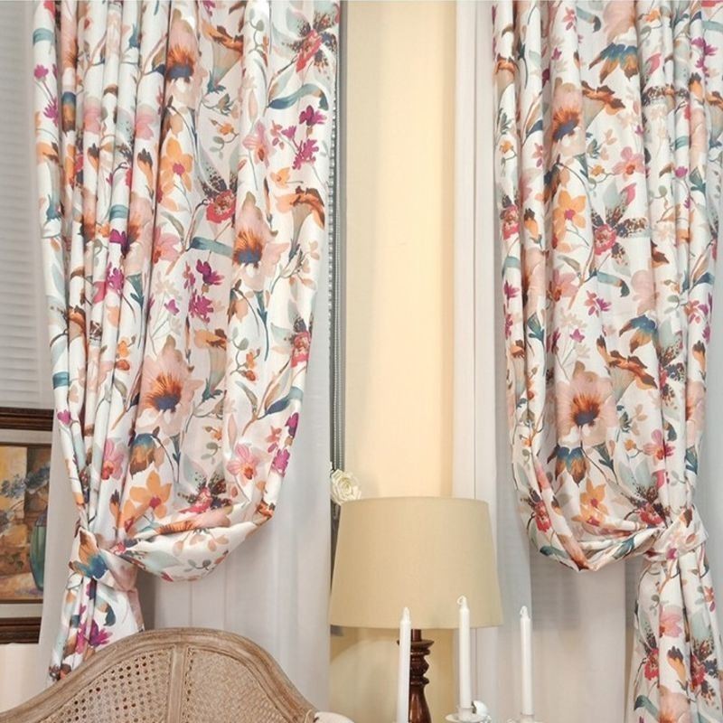 Plants Print Curtain Made to Measure Curtain Thermal Insulated Blackout Curtains For Living Room Bedroom