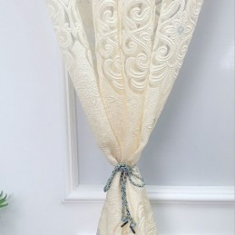 European Style Curtains Room Darkening For Living Bedroom