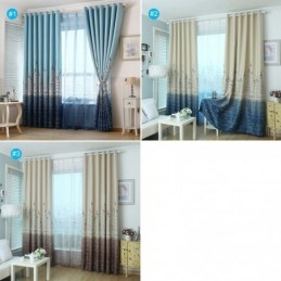 Castle Printed Blue Curtain Made to Measure Curtain Nordic Popular Bedroom Kid's Room Fabric