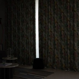 Curtain Made to Measure Curtain Oil Painted Leaves American Printed Blackout Curtains