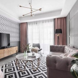 Max Blackout Curtain Made to Measure Curtain Velvet Imitation Solid Color Bedroom