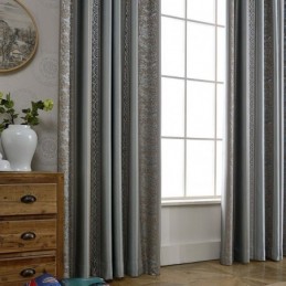 Nordic Blackout Curtains Jacquard For Living Room Bedroom
