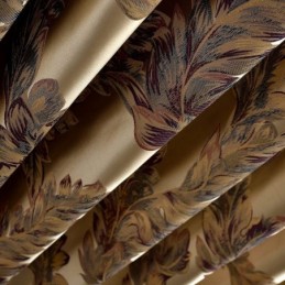 Nordic Blackout Curtain Made to Measure Curtain Feather Jacquard For Living Room Bedroom