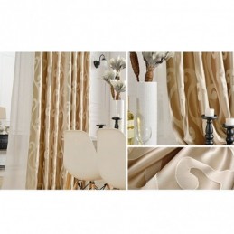 Blackout Curtain Made to Measure Curtain Nordic Jacquard For Living Room Bedroom