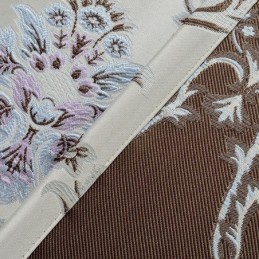 European Blackout Curtains Jacquard Patterned For Living Room Bedroom