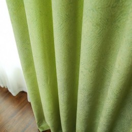 Blackout Curtain Made to Measure Curtain Nordic Solid Color Jacquard For Living Room Bedroom