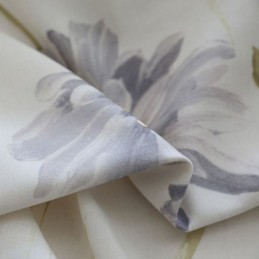 Nordic Blackout Curtains Cotton Printed Floral Window