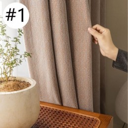 Luxury Chenille Curtains European Jacquard Blackout Curtain Made to Measure Curtain For Living Room Bedroom