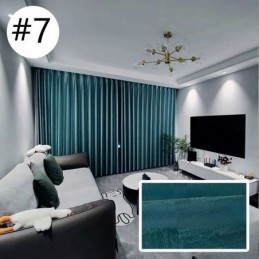 Nordic Blackout Curtain Made to Measure Curtain High Precision Jacquard For Bedroom Living Room