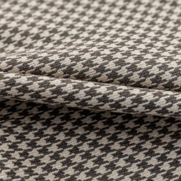 Modern Stitching Curtain Made to Measure Curtain Houndstooth Blackout For Living Room Bedroom