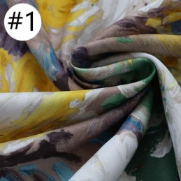 American Stye Blackout Curtain Made to Measure Curtain Room Darkening Curtains With Floral Design