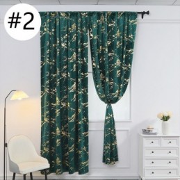 Flannel Bronzing Curtains Simple Blackout Curtain Made to Measure Curtain For Bedroom Living Room