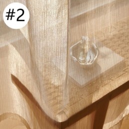 Beautiful Voile Curtain Made to Measure Curtain Solid Color Tulle For Living Room Bedroom