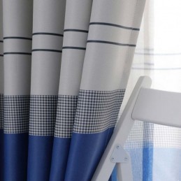 Nordic Blackout Curtain Made to Measure Curtain Stripes Printed Bedroom