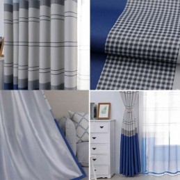 Nordic Blackout Curtain Made to Measure Curtain Stripes Printed Bedroom