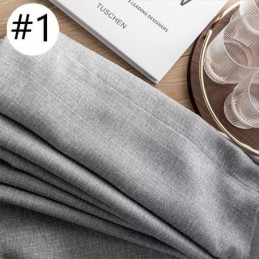 Solid Color Blackout Curtain Made to Measure Curtain Window Drapes Modern Curtains For Bedroom Living Room