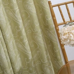 Vintage Semi Blackout Curtain Made to Measure Curtain Luxury Embroidery Living Room