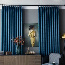 Modern Window Curtains Blackout Drapes For Living Bedroom