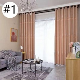 Modern Luxury Blackout Curtain Made to Measure Curtain Wave Design Curtains For Living Room