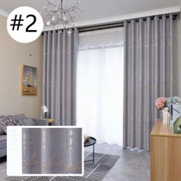 Modern Luxury Blackout Curtain Made to Measure Curtain Wave Design Curtains For Living Room