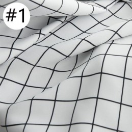 Plaid Blackout Curtain Made to Measure Curtain Check Geometric For Bedroom Living Room